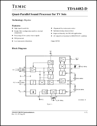 Click here to download TDA4482-D Datasheet