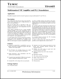 Click here to download TDA4455 Datasheet