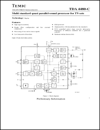 Click here to download TDA4480C Datasheet