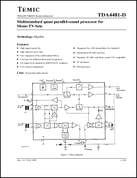 Click here to download TDA4481-D Datasheet