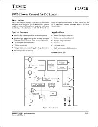 Click here to download U2352 Datasheet