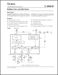 Click here to download U6044B Datasheet