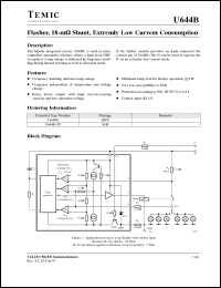 Click here to download U644B-FP Datasheet