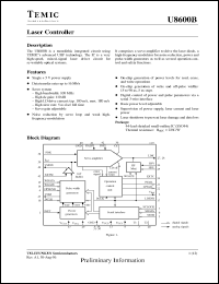 Click here to download U8600B Datasheet