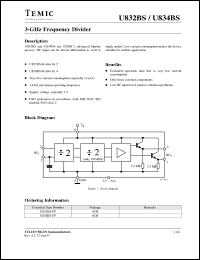 Click here to download U834BS-FP Datasheet