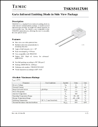 Click here to download TSKS5412X01 Datasheet