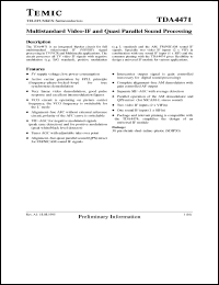 Click here to download TDA4471 Datasheet