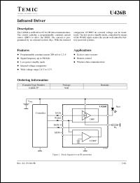 Click here to download U426B Datasheet