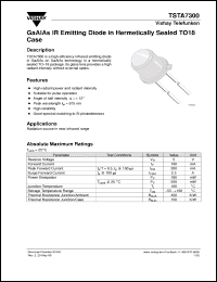 Click here to download TSTA7300 Datasheet