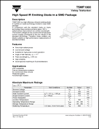 Click here to download TSMF1000 Datasheet