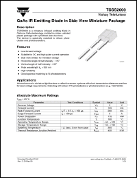 Click here to download TSSS2600 Datasheet