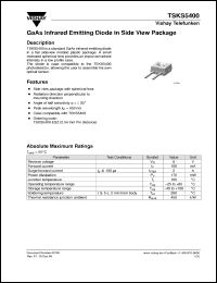Click here to download TSKS5400 Datasheet