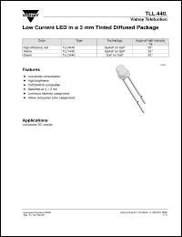 Click here to download TLLR4401 Datasheet