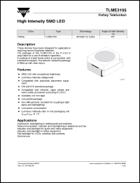 Click here to download TLME3105 Datasheet