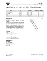 Click here to download TLHO4400 Datasheet