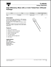 Click here to download TLHB4200 Datasheet