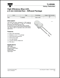 Click here to download TLHB5800 Datasheet