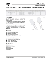 Click here to download TLHY5405 Datasheet