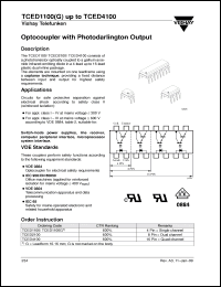 Click here to download TCED1100G Datasheet