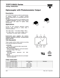 Click here to download TCDT1124G Datasheet