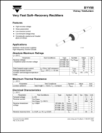 Click here to download BYV98-200 Datasheet