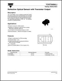 Click here to download TCRT5000L Datasheet