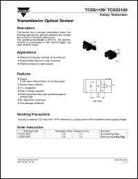 Click here to download TCSS2100 Datasheet