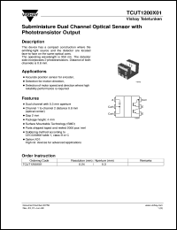 Click here to download TCUT1200X01 Datasheet