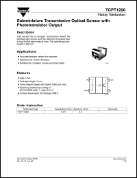 Click here to download TCPT1200 Datasheet