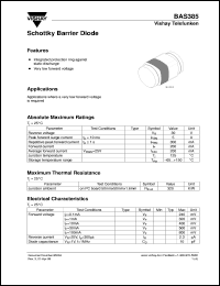 Click here to download BAS385 Datasheet