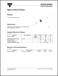 Click here to download BAS33 Datasheet