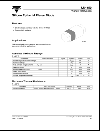 Click here to download LS4150 Datasheet