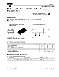 Click here to download BF995 Datasheet