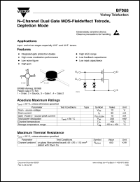 Click here to download BF988 Datasheet