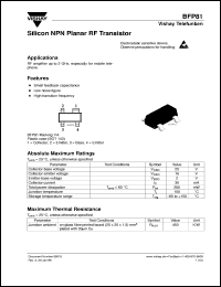 Click here to download BFP81 Datasheet