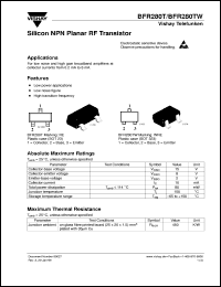 Click here to download BFR280T Datasheet