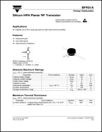 Click here to download BFR91 Datasheet