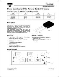 Click here to download TSOP1233 Datasheet