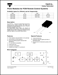 Click here to download TSOP1556 Datasheet