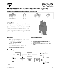 Click here to download TSOP2856XG1 Datasheet