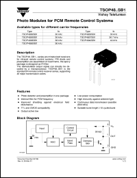 Click here to download TSOP4830SB1 Datasheet