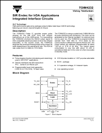 Click here to download TOIM4232 Datasheet