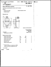 Click here to download BU208A Datasheet