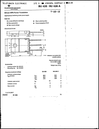 Click here to download BU426A Datasheet