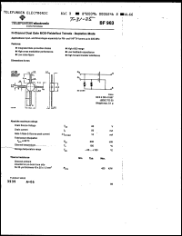 Click here to download BF963 Datasheet