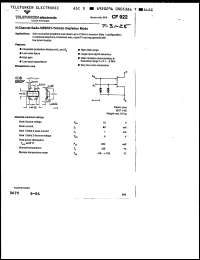 Click here to download CF922 Datasheet