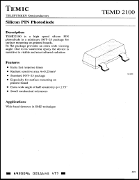 Click here to download TEMD2100 Datasheet