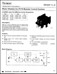 Click here to download TFMT5400 Datasheet