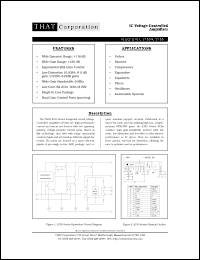 Click here to download THAT2150A Datasheet