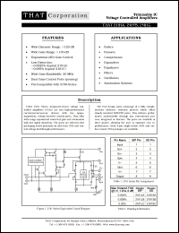 Click here to download THAT2181B Datasheet